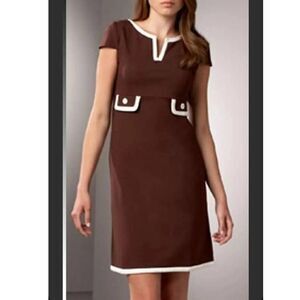 Lilly Pulitzer Cleary Cap Sleeve Mod Shift Dress 4 6